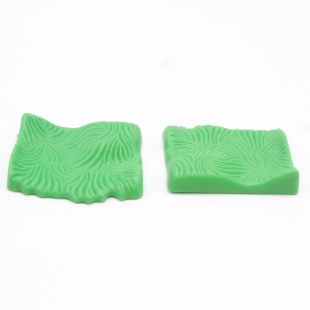 Playmobil 41284 Lot de 2 petites plaques d'herbe Fourrage