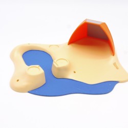Playmobil 41307 Plage avec Tente Orange 4149