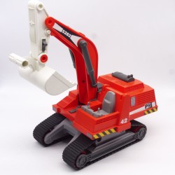 Playmobil 41327 Tractopelle sur Chenilles Excavateur 5282 un peu sale
