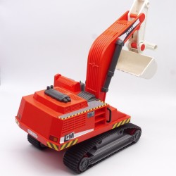 Playmobil 41327 Tractopelle sur Chenilles Excavateur 5282 un peu sale