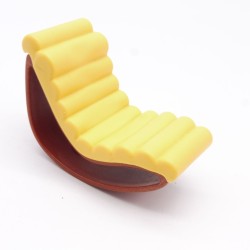 Playmobil 41329 Fauteuil Rocking Chair Marron et Jaune 4281 6299