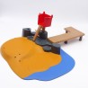 Playmobil 41332 Plage avec Ponton et Cabine Sauveteurs 3664