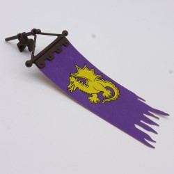 Playmobil 9895 Drapeau Papier Violet Château 3665