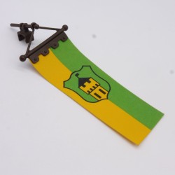 Playmobil 18522 Drapeau Papier Vert et Jaune Château 3666 3123 3888