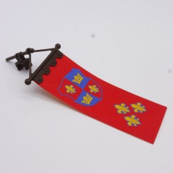 Playmobil 20572 Drapeau Papier Rouge Château 3666
