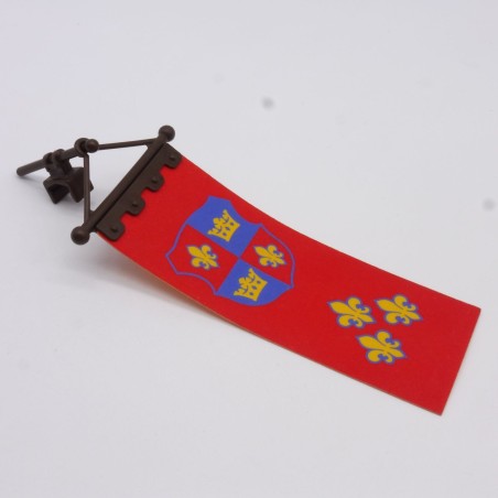 Playmobil 20572 Drapeau Papier Rouge Château 3666