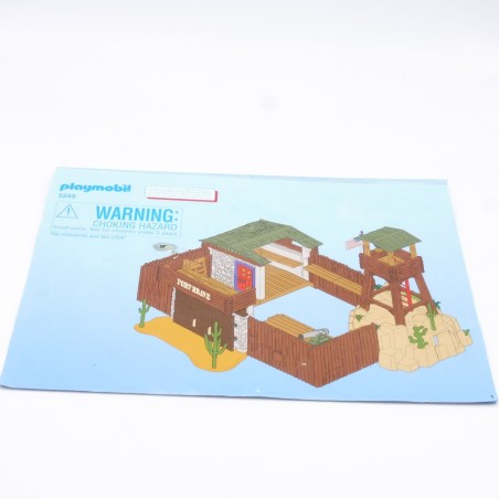 Playmobil 16950 Notice Originale Western 5245 un peu abimée