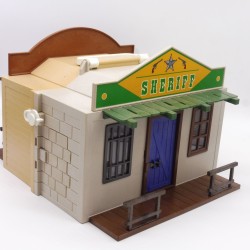 Playmobil 1504 Banque et Maison du Shériff Transportable 4398
