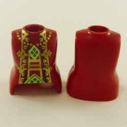 Playmobil 23441 Playmobil Lot of 2 busts Woman Red Golden and Green