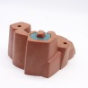Playmobil 6531 Rocher Marron avec Chute d'eau Bleue 3870
