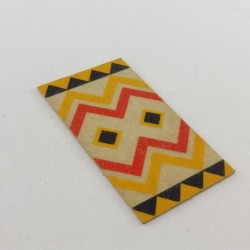 Playmobil 9572 Petit Tapis Indien Tissus Blanc Rouge Jaune 3250 3871