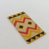 Playmobil 9572 Petit Tapis Indien Tissus Blanc Rouge Jaune 3250 3871