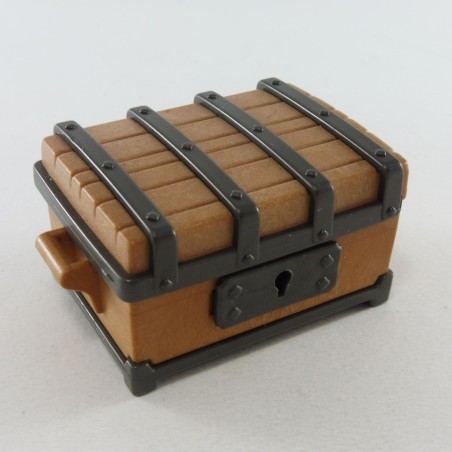 Playmobil 1021 Coffre Marron et Gris Foncé