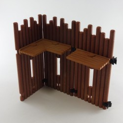 Playmobil 9580 Angle 3 Murs avec Sol de Ronde Fort Western Bravo Randall 3419 3773