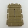 Playmobil 1122 Mur Plein Gris avec Meurtrière Steck Médiéval Léger Jaunissement