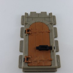 Playmobil 1140 Mur avec Porte et Serrure Steck Médiéval