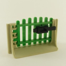 Playmobil 23348 Petite Barrière Portail Vert 3504 3555 3556