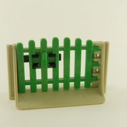 Playmobil 23348 Petite Barrière Portail Vert 3504 3555 3556
