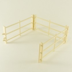 Playmobil 23327 Lot de 3 Grandes Barrières Blanches 3120
