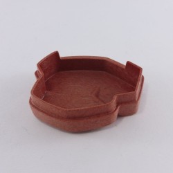 Playmobil 24630 Finition de Rocher Marron Plat