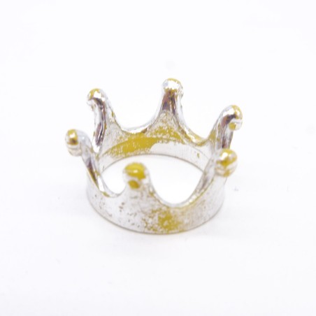 Playmobil 41356 Couronne Argent Chrome Vintage 3263 3335 3405 3568 Usée