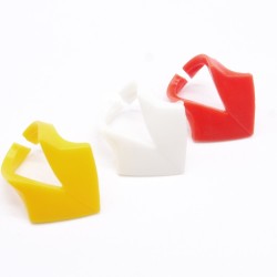 Playmobil 41375 Lot de 3 Cols Foulards Vintage Blanc Rouge Jaune