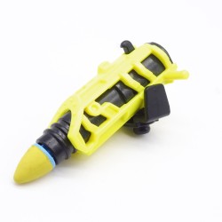 Playmobil 41381 Lance Missile Noir et Jaune System X avec Projectile Bleu