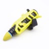 Playmobil 41381 Lance Missile Noir et Jaune System X avec Projectile Bleu