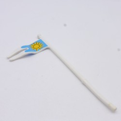 Playmobil 41390 Drapeau étendard Bleu Soleil Jaune