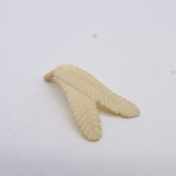 Playmobil 41394 Plumes Blanches pour Cheval Indien un peu jaunies