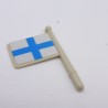 Playmobil 41416 Drapeau Gris Bateau Pirate Vintage avec Stickers