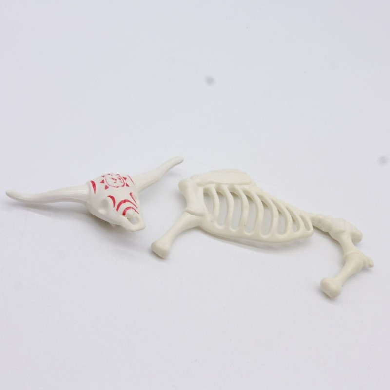 Playmobil 41429 Squelette et Crane de Vache Désert Western