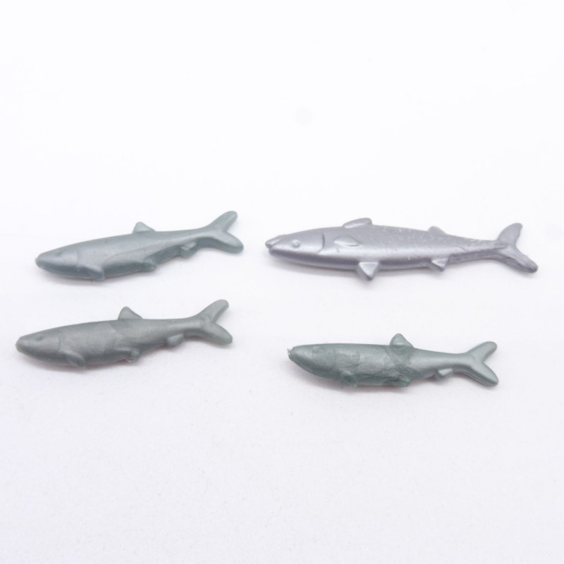Playmobil 41459 Lot de 4 Poissons