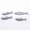 Playmobil 41459 Lot de 4 Poissons
