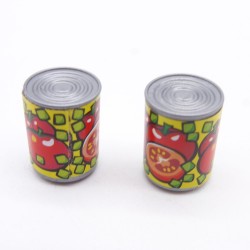 Playmobil 41478 Lot de 2 Boites de Conserve