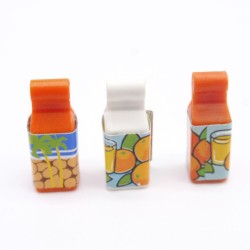 Playmobil 41486 Lot de 3 Bouteilles de Jus de Fruit