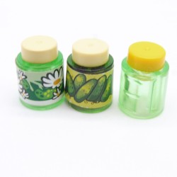 Playmobil 41489 Lot de 3 Gros Pots Légumes Fruits Nourriture