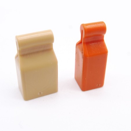 Playmobil 41492 Lot de 2 Boites Céréales Jus de Fruits