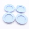 Playmobil 41505 Lot de 4 Assiettes Bleu Clair