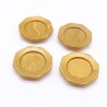 Playmobil 41507 Lot de 4 Assiettes Dorées