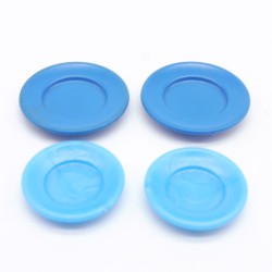 Playmobil 41516 Lot de 4 Assiettes Bleues