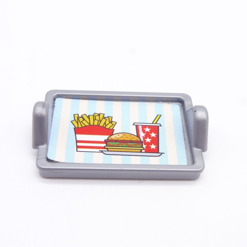 Playmobil 41529 Plateau Gris Sticker Burger