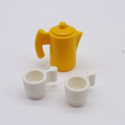 Playmobil 41562 Carafe Jaune et 2 Tasses Blanches
