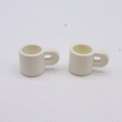 Playmobil 41569 Lot de 2 Tasses Blanches