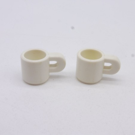Playmobil 41569 Lot de 2 Tasses Blanches