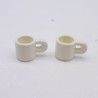 Playmobil 41569 Lot de 2 Tasses Blanches