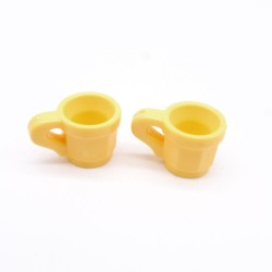 Playmobil 41570 Lot de 2 Tasses Jaunes