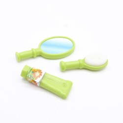 Playmobil 41601 Brosse Miroir et Tube Produit Verts