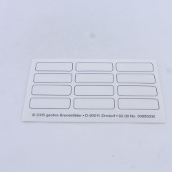 Playmobil 18867 Playmobil Board of Stickers Football 4705 4706?