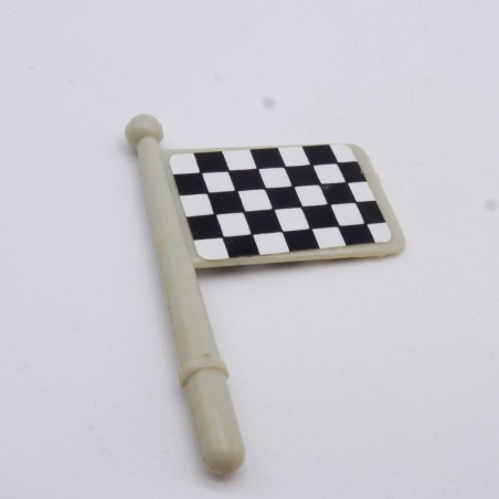 Playmobil 41660 Drapeau Gris à Damiers